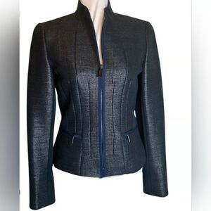 ELIE TAHARI Navy Jacket size 10